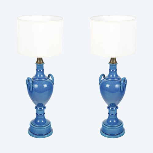 Coppia di lampade di Pol Chambost