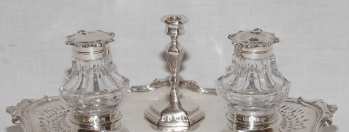 Calamaio vittoriano in argento