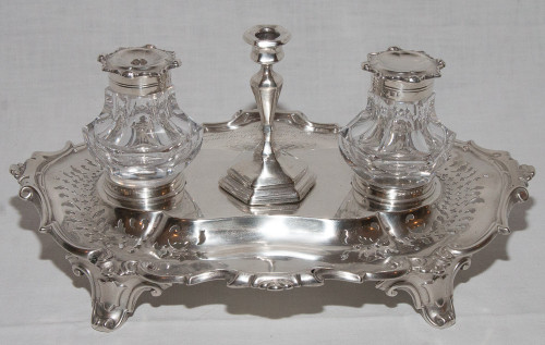 Calamaio vittoriano in argento