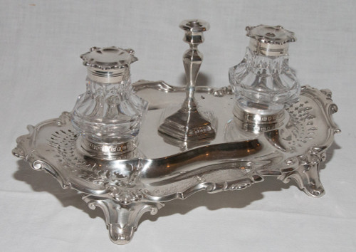 Calamaio vittoriano in argento