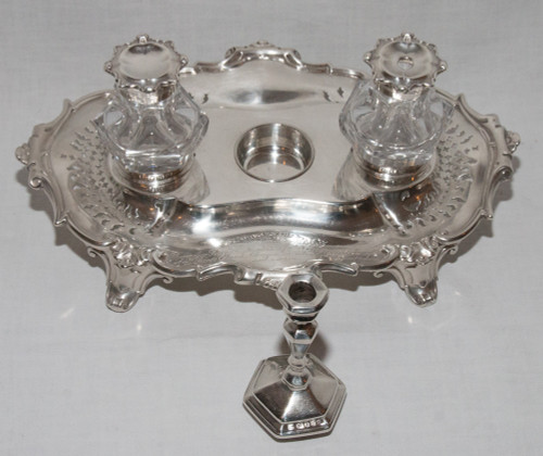 Calamaio vittoriano in argento