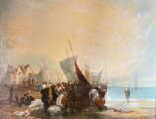 Painting by Jules Noël