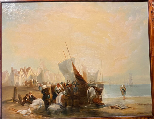 Painting by Jules Noël