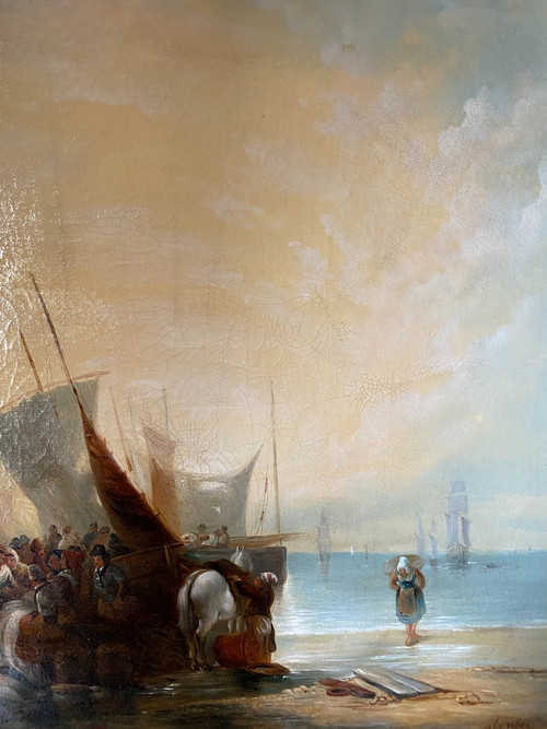 Painting by Jules Noël