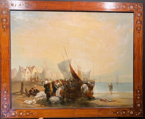 Painting by Jules Noël