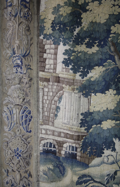 Aubusson “Greenery” Tapestry, 18th Century