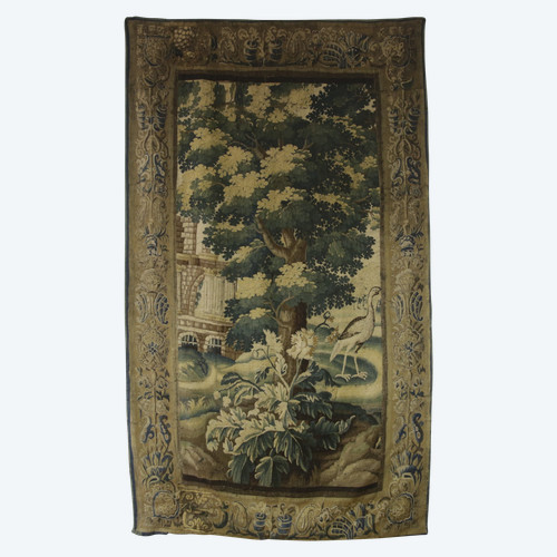 Tapisserie "Verdure" Aubusson, XVIIIe