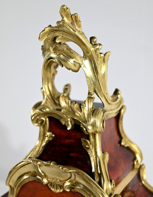 Fireplace Trim in Bronze and Painted Wood, stamped Vincenti & Cie – 2nd part 19th century