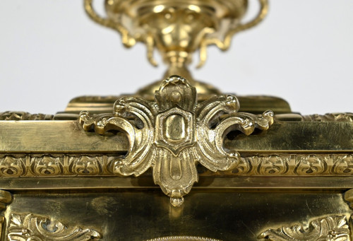 Gilt Bronze Fireplace Trim, stamped Japy Frères & Cie – Late 19th century
