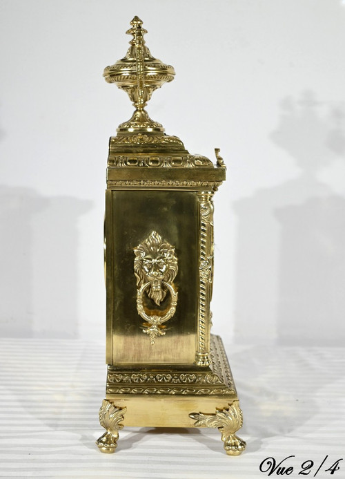 Gilt Bronze Fireplace Trim, stamped Japy Frères & Cie – Late 19th century