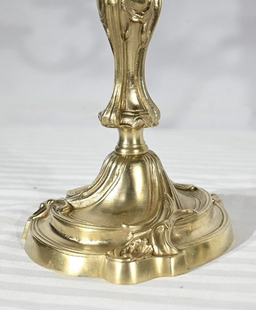 Gilt Bronze Fireplace Trim, stamped Japy Frères & Cie – Late 19th century