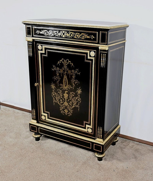 Meuble d’Appui en Poirier noirci, époque Napoléon III – Milieu XIXe