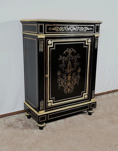 Meuble d’Appui en Poirier noirci, époque Napoléon III – Milieu XIXe