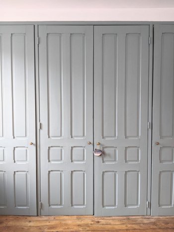 Antiche ante dell'armadio fine XIX secolo Deco