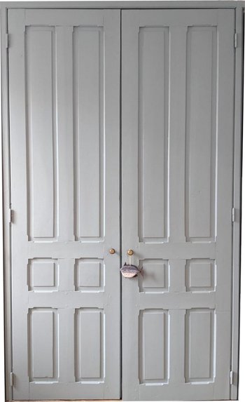 Antiche ante dell'armadio fine XIX secolo Deco