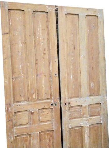 Antiche ante dell'armadio fine XIX secolo Deco