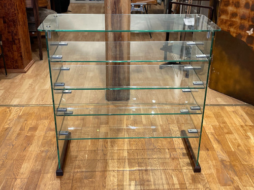 GIO PONTI, Etagère en laiton et verre, Circa 1939