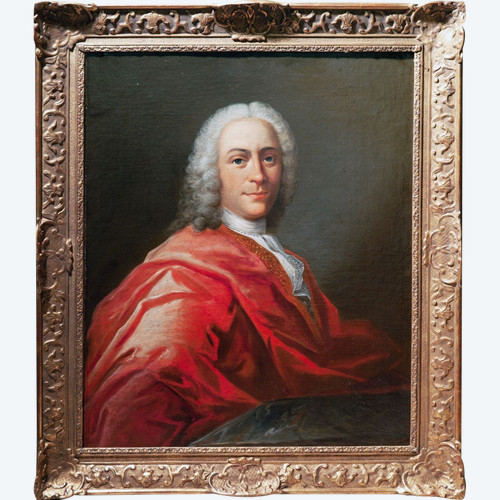 Porträt eines Mannes aus dem 18. Jahrhundert aus (1684/1745) (Umgebung) Jean-Baptiste van Loo
