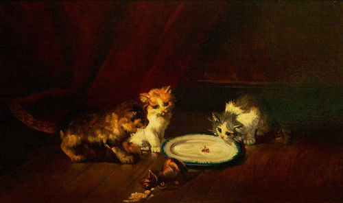 Chatons Att. Brunel De Neuville (1852/1941) 