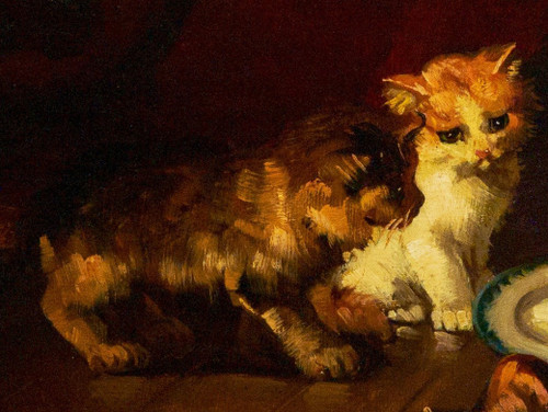 Chatons Att. Brunel De Neuville (1852/1941) 