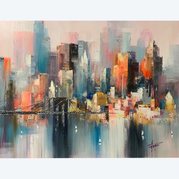 Original oil on canvas by Antonio Palmieri