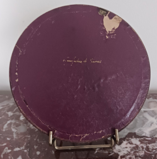 Manufacture de Sèvres - Henri IV - cookie medallion in a frame - signed