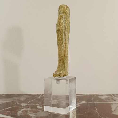 Chaouabti ou Oushebti - fritte vert-bleue - Egypte Antique - Basse Epoque