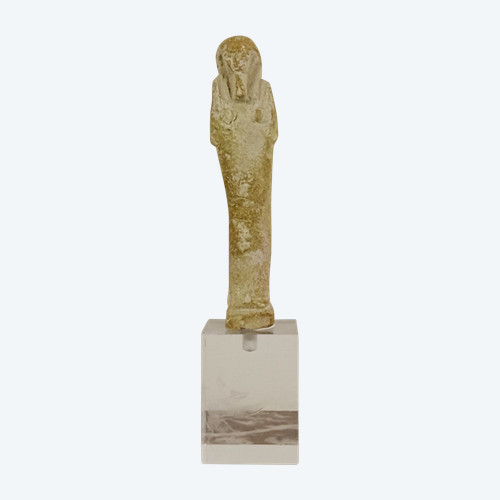 Chaouabti ou Oushebti - fritte vert-bleue - Egypte Antique - Basse Epoque