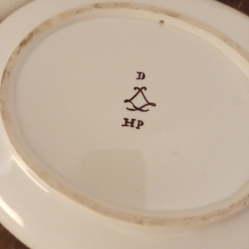 Royal Manufacture of Sèvres - covered bowl and its hard porcelain tray - Taillandier base - 2nd size -
