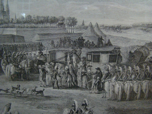 Pair Of Engravings By Helman After L. Watteau. Early 19th Century Period