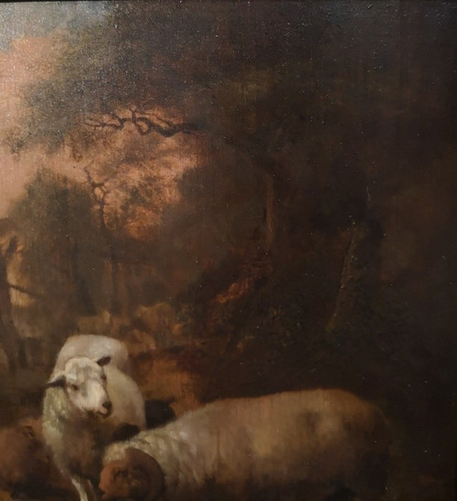 Öl auf Holz, signiert Graat Barend (1628-1709). Zeitraum Mitte des 17. Jahrhunderts.