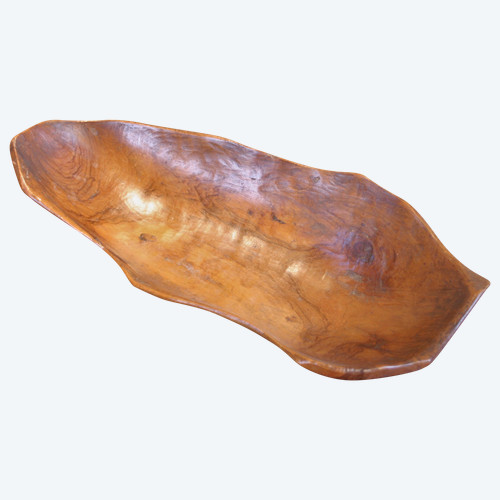 Carved wooden empty pocket