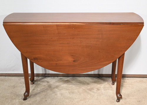 Table Ovale 6 Couverts en Acajou, Angleterre – 1ère Partie XIXe