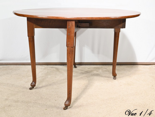 Table Ovale 6 Couverts en Acajou, Angleterre – 1ère Partie XIXe