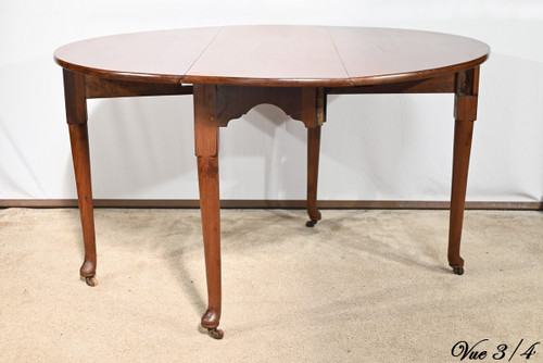 Table Ovale 6 Couverts en Acajou, Angleterre – 1ère Partie XIXe