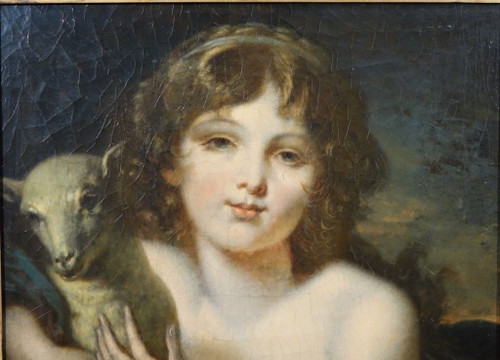 Oil on canvas, early 19th century - Follower of J.b Greuze