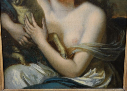 Oil on canvas, early 19th century - Follower of J.b Greuze