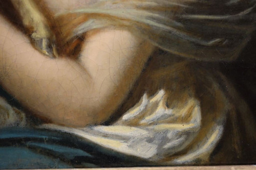 Oil on canvas, early 19th century - Follower of J.b Greuze