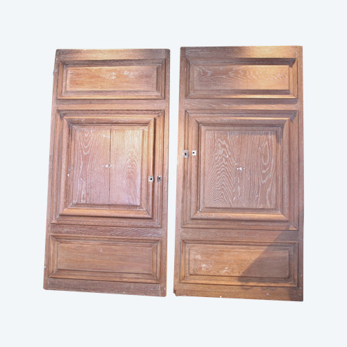 Two 17th-century passage doors