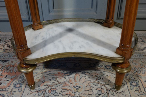 Louis XVI period Chiffonnière Table In Mahogany