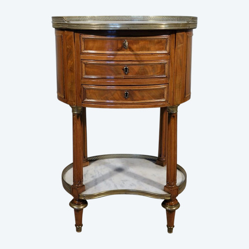 Louis XVI period Chiffonnière Table In Mahogany