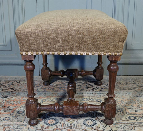 Sgabello d'epoca Luigi XIV