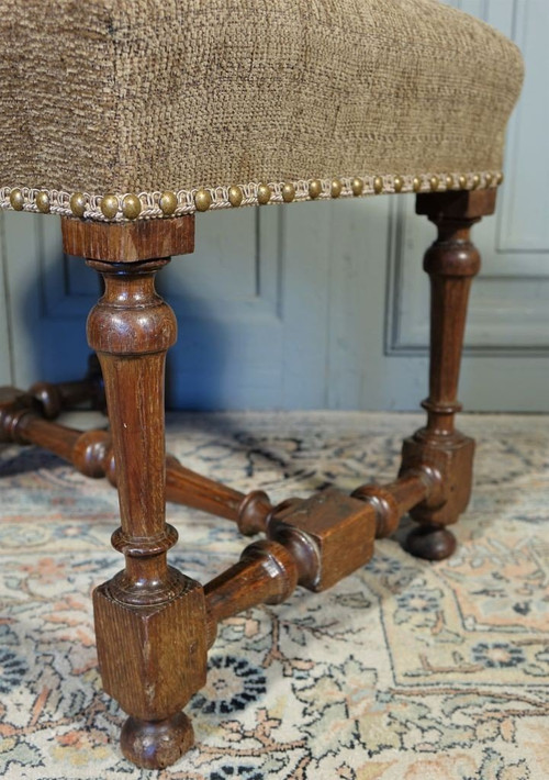 Sgabello d'epoca Luigi XIV
