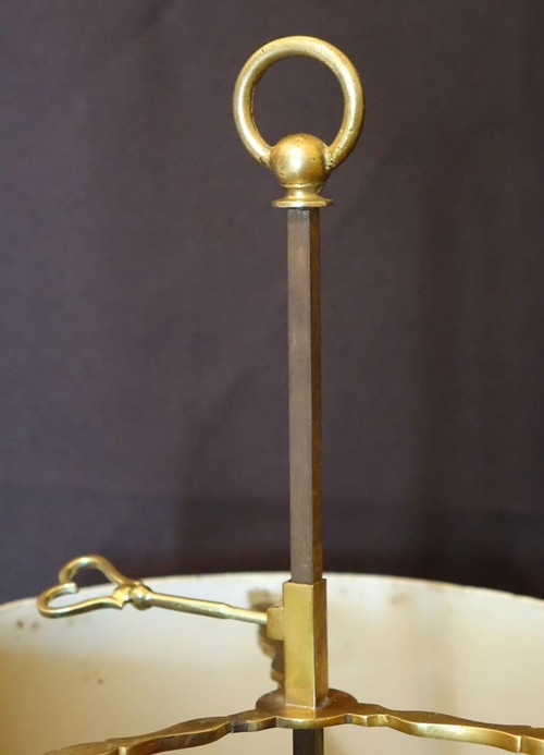 Lampe Bouillotte En Bronze Doré