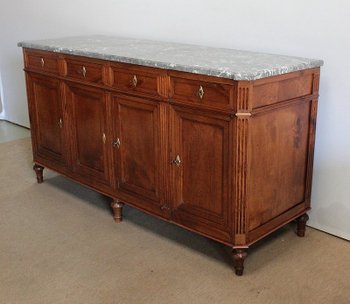 Louis XVI sideboard in solid cherry wood - 18th century