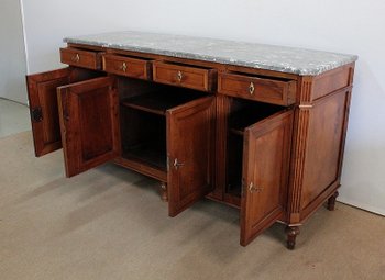 Louis XVI sideboard in solid cherry wood - 18th century