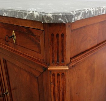 Louis XVI sideboard in solid cherry wood - 18th century