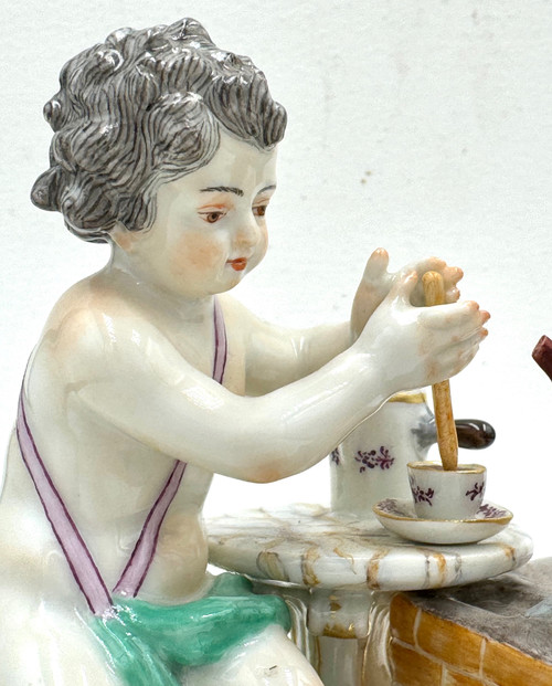 Meißen - Allegorie "Das Feuer".