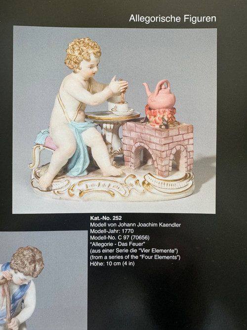 Meißen - Allegorie "Das Feuer".