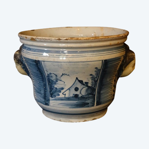 Cache Pot En Faïence De Nevers